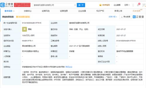 科大訊飛安徽布局再落子，千萬級注冊資本新公司賦能信息系統集成服務
